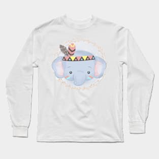 Elephant Long Sleeve T-Shirt